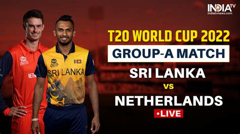SL vs NED Live Cricket Score .